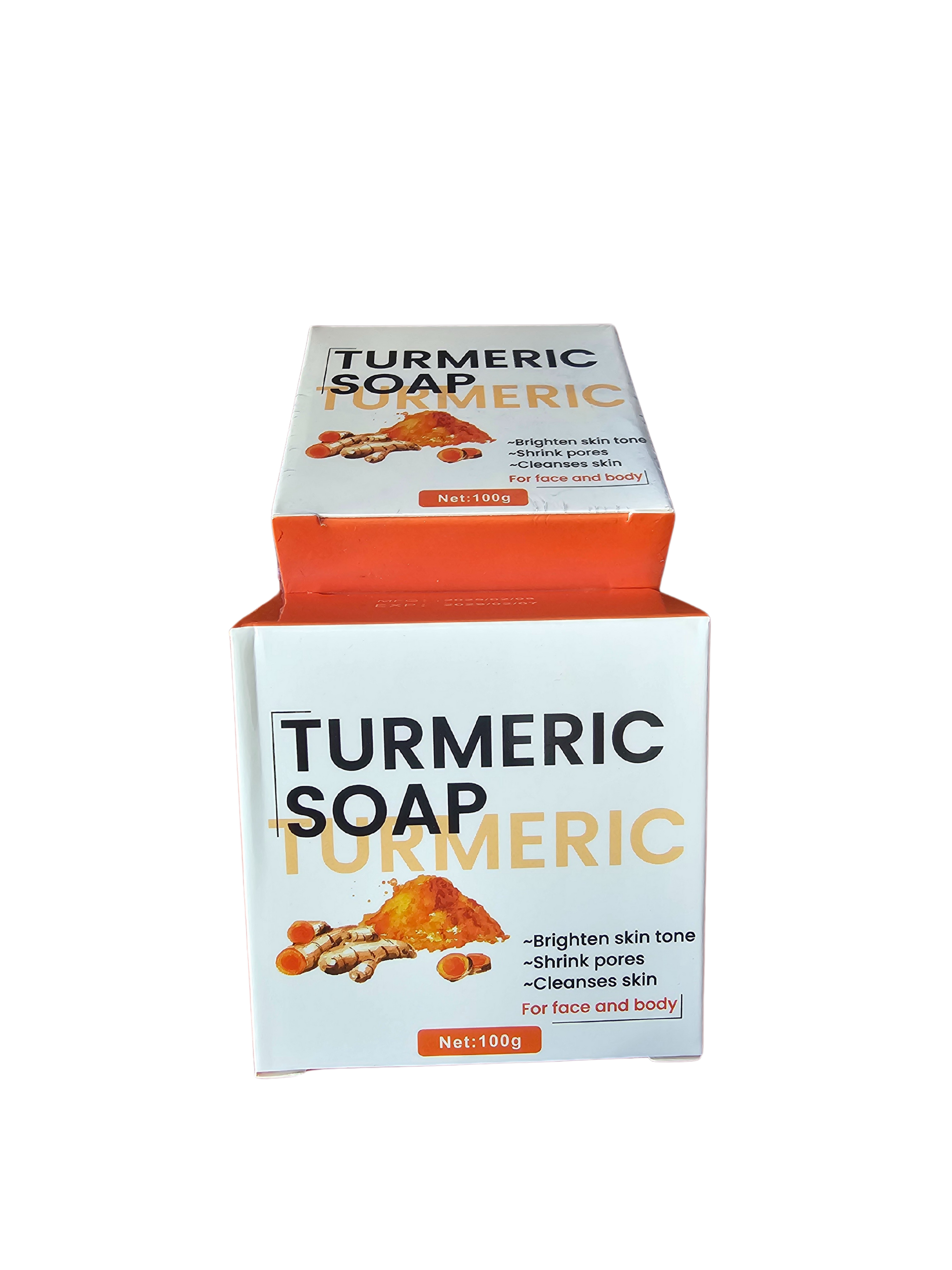 3 pcs Monye Turmeric Soap Bar(100g*3) – Brighten, Cleanse & Nourish Naturally