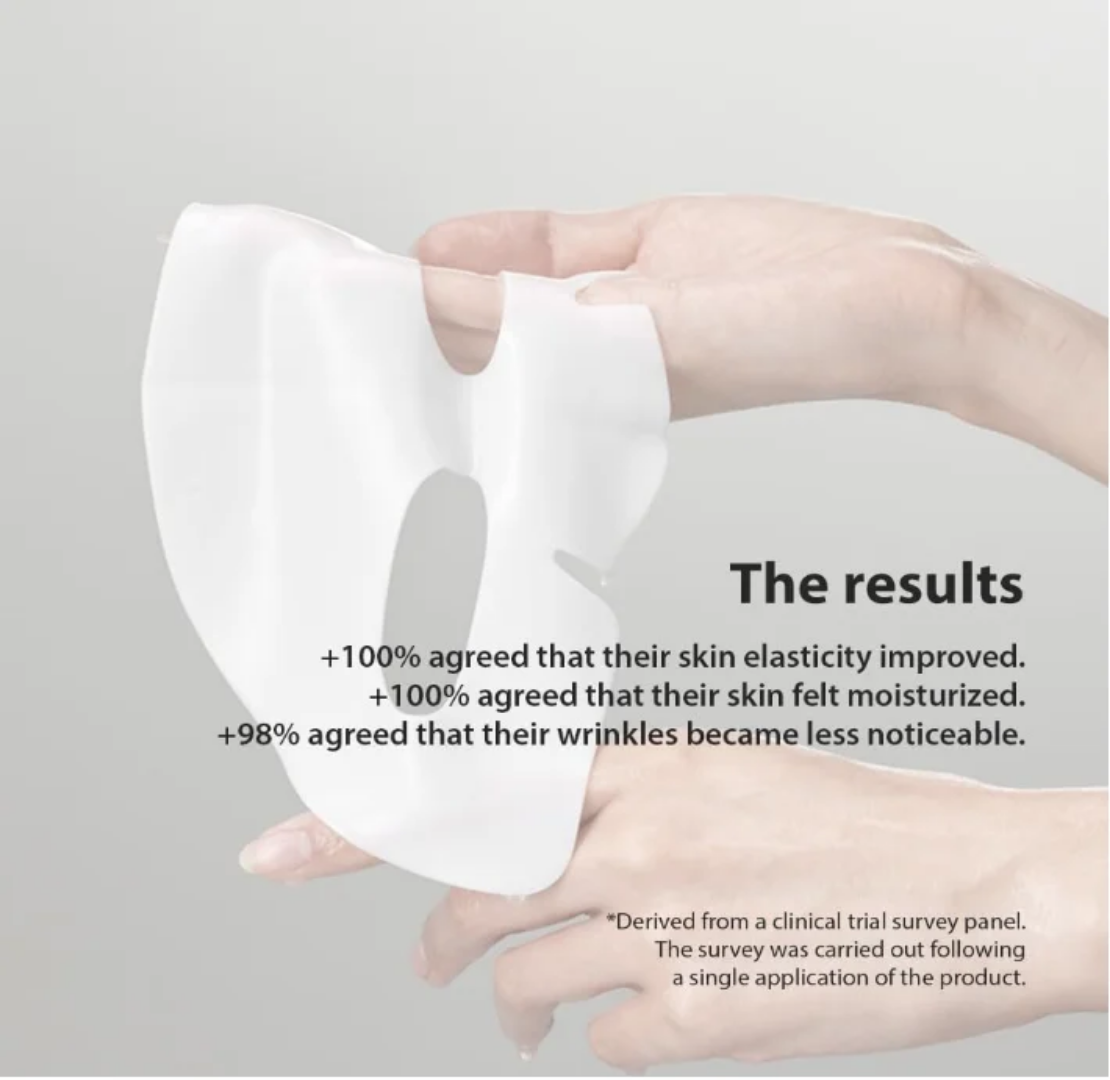 4pcs IZBEAUVO Bio Deep Collagen Anti Wrinkle Lifting Mask, Korean Skincare, Collagen Facial Sheet Masks