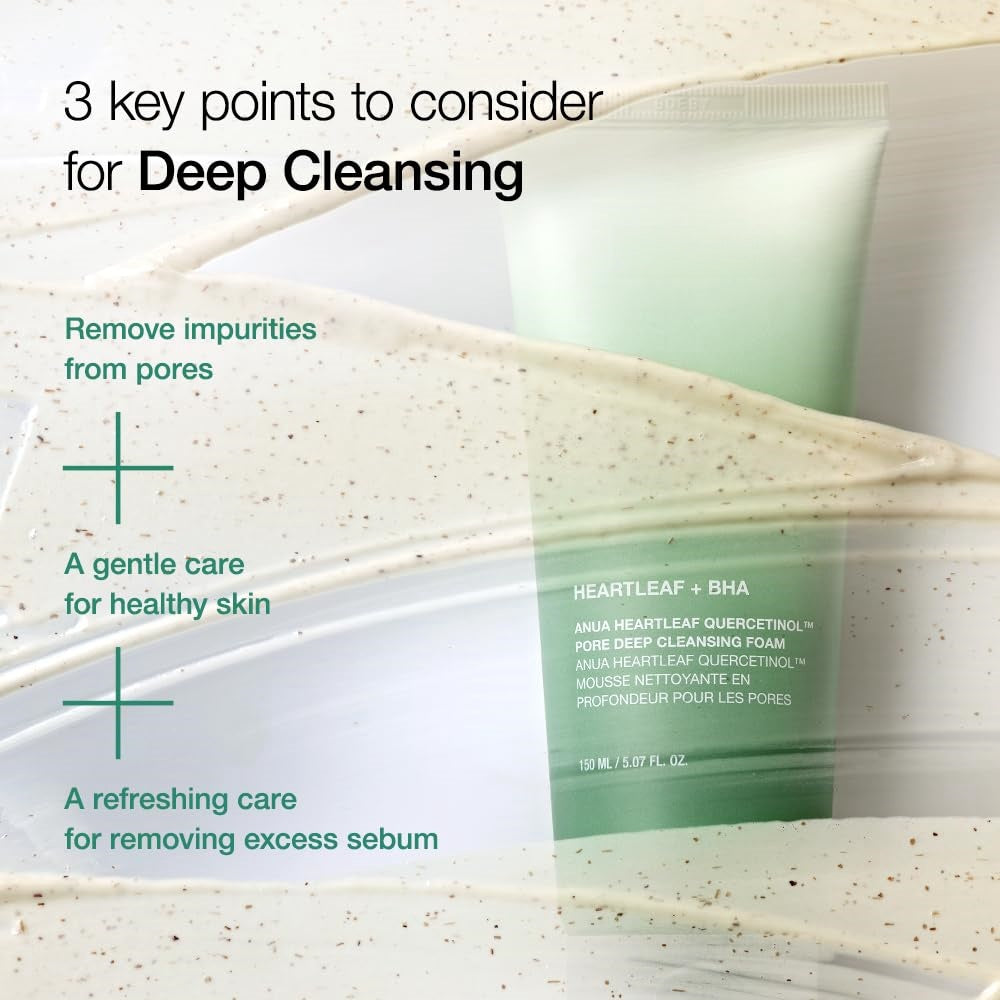 Anua Heartleaf 77% Gentle Facial Cleanser