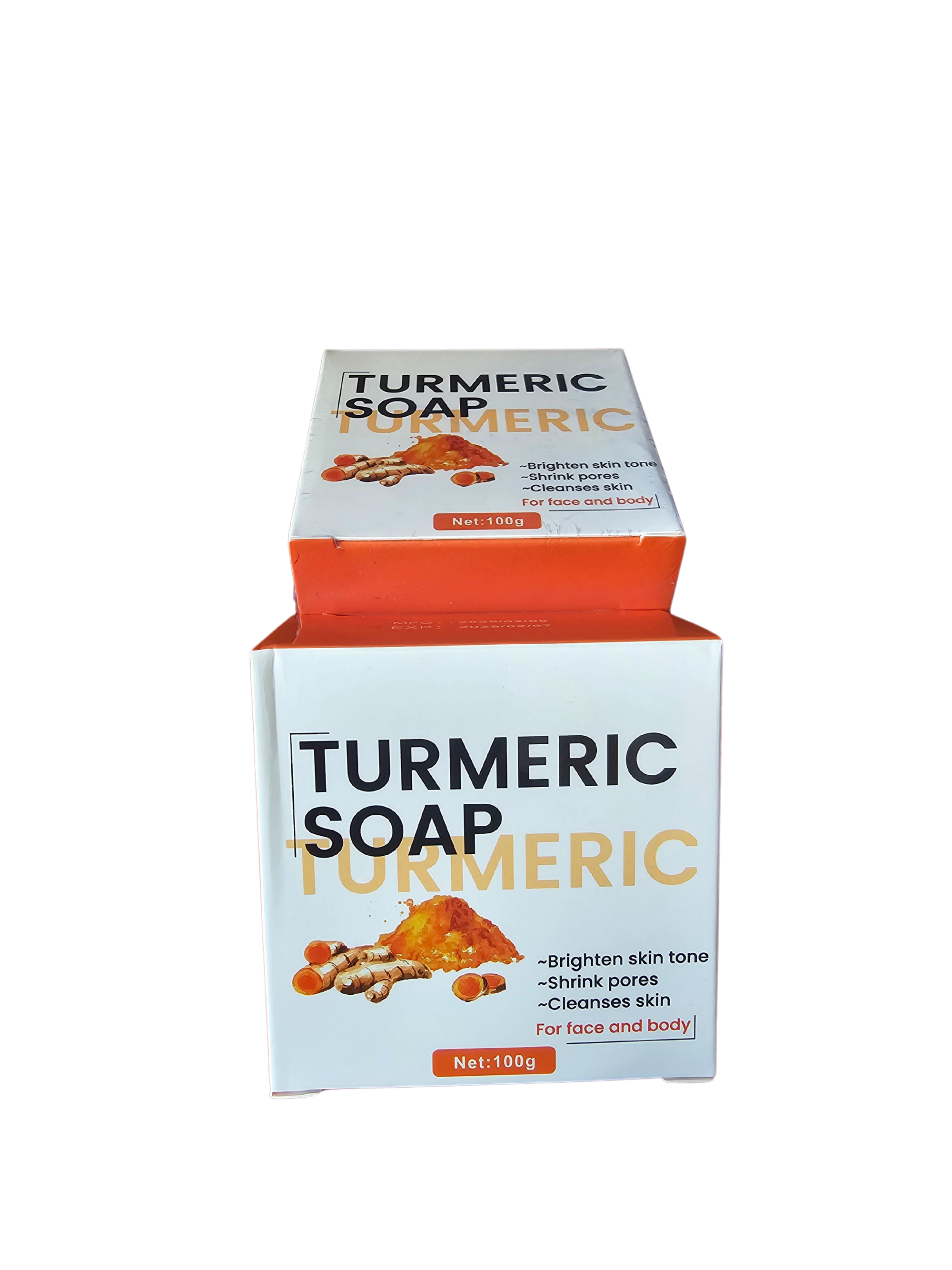 3 pcs Monye Turmeric Soap Bar(100g*3) – Brighten, Cleanse & Nourish Naturally