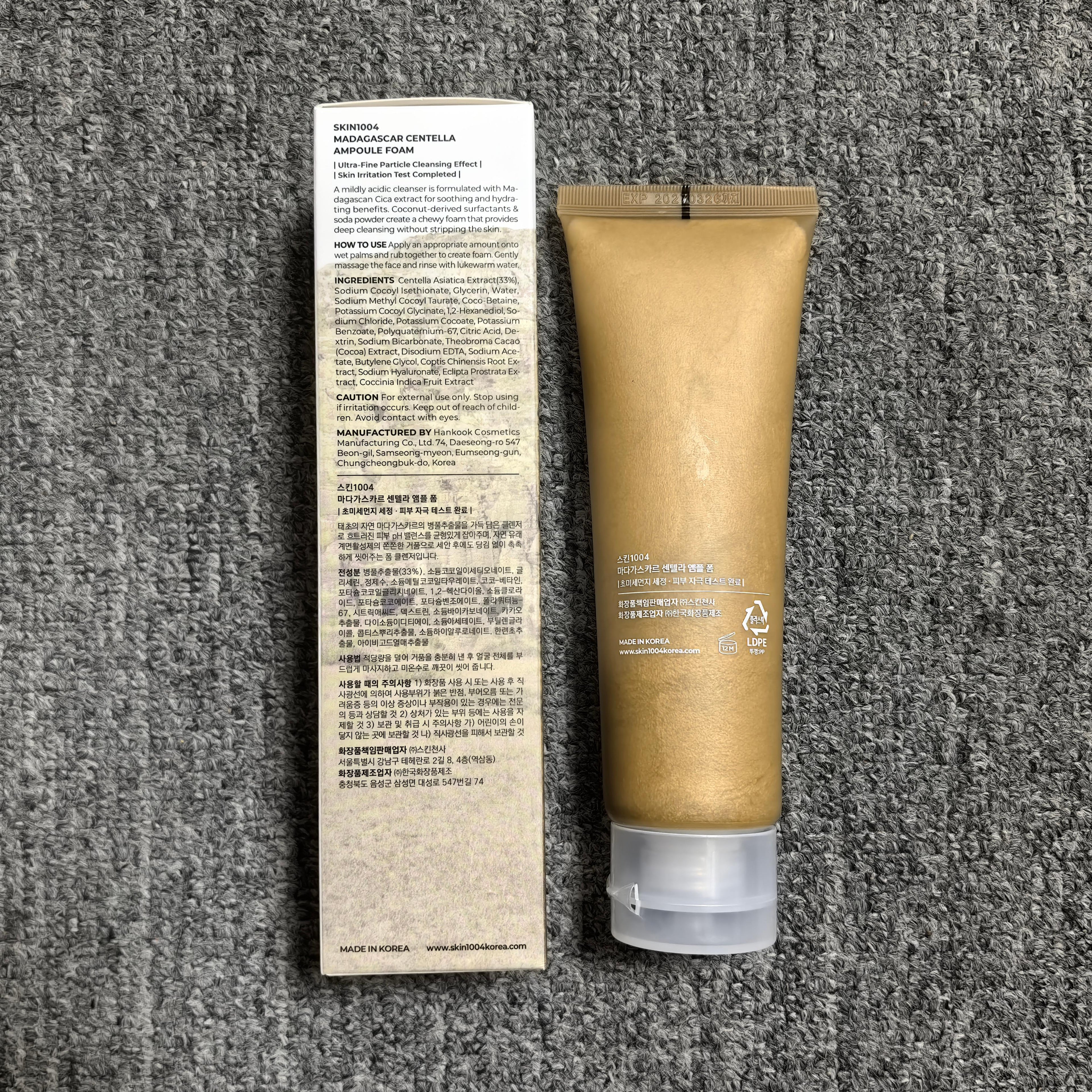 Madagascar Centella Ampoule Foam