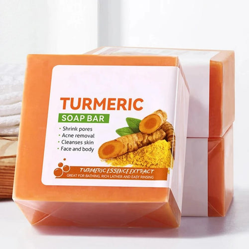3 pcs Monye Turmeric Soap Bar(100g*3) – Brighten, Cleanse & Nourish Naturally