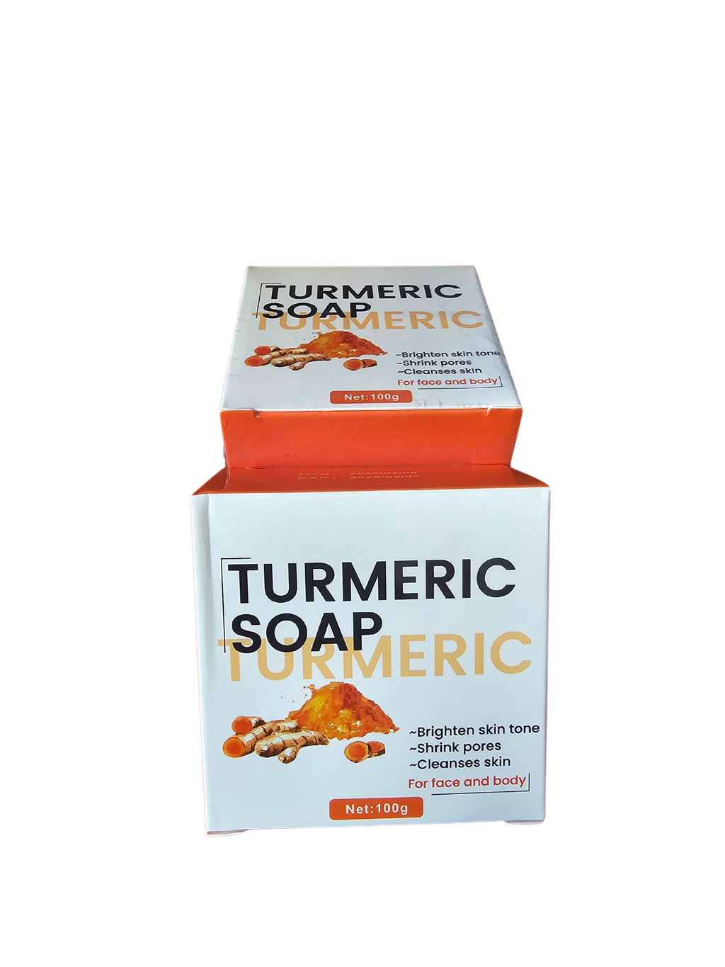 3 pcs Monye Turmeric Soap Bar(100g*3) – Brighten, Cleanse & Nourish Naturally